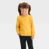 Toddler Girls' 2pk Fleece Pullover Sweatshirt - Cat & Jack™ Heather Gray/Yellow