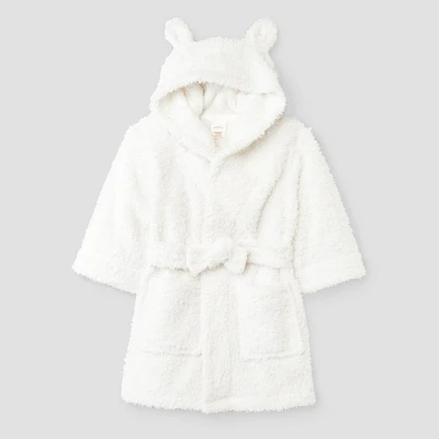 Toddler Girls' Cosplay Bear Robe - Cat & Jack™ Cream 4 Toddler Girls' Cosplay Bear Robe - Cat & Jack™ Cream - Image 4