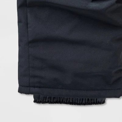 Toddler 2pk Snow Bib - Cat & Jack™ Black 3 Toddler 2pk Snow Bib - Cat & Jack™ Black - Image 3