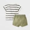 Baby Boys' Short Sleeve Top & Bottom Set - Cat & Jack™