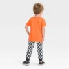 Toddler Boys' Halloween Short Sleeve T-Shirt And Jogger Pants - Cat & Jack™ Orange