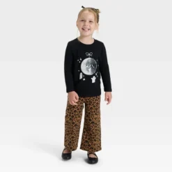 Toddler Girls' Long Sleeve Halloween Graphic T-Shirt - Cat & Jack™ Black 6 Toddler Girls' Long Sleeve Halloween Graphic T-Shirt - Cat & Jack™ Black -Cat & Jack GUEST 79b6f829 3832 4e31 acba 635d82830904
