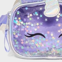 Girls' Unicorn Fanny Pack - Cat & Jack™: Shell, Zip Closure, 28" Strap, Solid Pattern -Cat & Jack GUEST 7adb7fd5 f28a 44d8 a78c 56f1c7efa525
