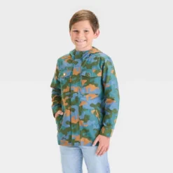 Boys' Camouflage Jacket - Cat & Jack™ Blue -Cat & Jack GUEST 7b561403 4b63 4ee9 80b0 d40300e12b93