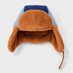 Toddler Boys' Colorblock Corduroy Trapper Hat - Cat & Jack™ -Cat & Jack GUEST 7b682020 fb97 4f9a b8ac f75ecb00e8cc