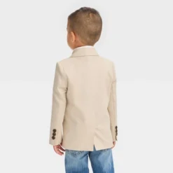 Toddler Boys' 'Button-Front' Blazer - Cat & Jack™ Beige