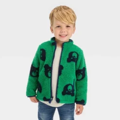 Toddler Boys' Faux Shearling 'Zip-Up' Jacket - Cat & Jack™ -Cat & Jack GUEST 7cae67b5 4a6a 4446 8a58 c2c72de9621b