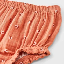 Baby Girls' Short Sleeve Gauze Short Set - Cat & Jack™ -Cat & Jack GUEST 7ed87c90 8931 4d36 818b a4a2ef370f37