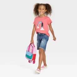 Girls' Destructed Relaxed Bermuda Jean Shorts - Cat & Jack™ -Cat & Jack GUEST 828f1f0c a701 46fc ab3c 28c4a535add9