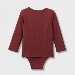 Toddler Kids' Adaptive Long Sleeve Bodysuit With Abdominal Access - Cat & Jack™