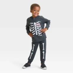 Toddler Boys' Halloween T-Shirt And Pull-On Fleece Jogger Pants Set - Cat & Jack™ Black -Cat & Jack GUEST 84a52ce0 1c92 4ab8 aa47 8d25770f7dea