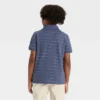 Boys' Short Sleeve Pique Striped Polo T-Shirt - Cat & Jack™