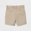 Toddler Boys' Stretch Flat Front Uniform Chino Shorts - Cat & Jack™