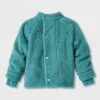 Toddler Adaptive Mock Neck Long Sleeve Fleece Jacket - Cat & Jack™