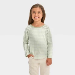 Toddler Girls' 3pk Long Sleeve T-Shirt - Cat & Jack™