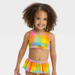 Toddler Girls' Plaid Bikini Set - Cat & Jack™ -Cat & Jack GUEST 959ebe4b a7b6 4792 94f6 3397670830ec