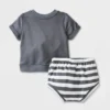 Baby 2pc 'Itsy Bitsy' Sweatshirt & Bottom Set - Cat & Jack™ Gray