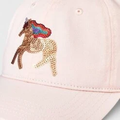 Kids' Unicorn Patch Baseball Hat - Cat & Jack™ Pink -Cat & Jack GUEST 96df6ae9 aad7 4369 9870 1ebfa15d58c0