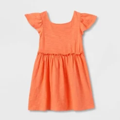 Toddler Girls' Short Sleeve Solid Knit Washed Dress - Cat & Jack™ 6 Toddler Girls' Short Sleeve Solid Knit Washed Dress - Cat & Jack™ -Cat & Jack GUEST 97af00e0 33fc 4bce b275 7831be4f8ea0
