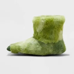 Toddler Dinosaur Foot Slippers - Cat & Jack™ Green -Cat & Jack GUEST 9a46575a 5ebd 4988 974c 671e2256eee7