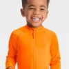 Toddler Solid Rash Guard Top - Cat & Jack™ Orange