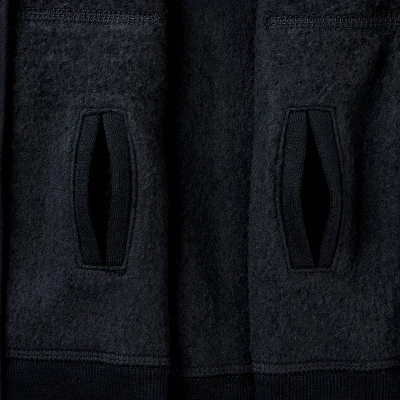 Kids' Adaptive Halloween Skeleton Fleece Hoodie And Jogger Pants Set - Cat & Jack™ Black 3 Kids' Adaptive Halloween Skeleton Fleece Hoodie And Jogger Pants Set - Cat & Jack™ Black - Image 3