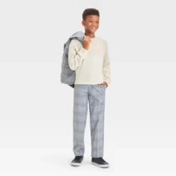 Boys' Plaid Suit Pants - Cat & Jack™ -Cat & Jack GUEST 9fbe29ed efc9 48c4 b476 e6a8607e9acf