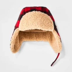Toddler Boys' Plaid Trapper Hat - Cat & Jack™ Red 5 Toddler Boys' Plaid Trapper Hat - Cat & Jack™ Red -Cat & Jack GUEST a06370cc 759b 4b56 a2ce c5415c09a91e