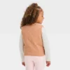 Toddler Girls' Quilted Reversible Jacket - Cat & Jack™ Beige