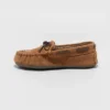 Toddler Boys' Carter Moccasin Slippers - Cat & Jack™ Chestnut