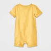 Baby These Rolls Are Homemade Short Sleeve Romper - Cat & Jack™ Yellow