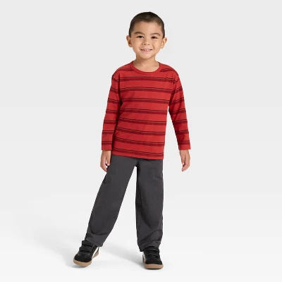 Toddler Boys' Wide Leg Pants - Cat & Jack™ 2 Toddler Boys' Wide Leg Pants - Cat & Jack™ - Image 2