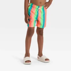 Toddler Boys' Striped Swim Shorts - Cat & Jack™ -Cat & Jack GUEST abf5b9f9 7faf 4f80 b41c c1dd36e80e81
