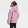 Girls' Abstract Puffer Jacket - Cat & Jack™