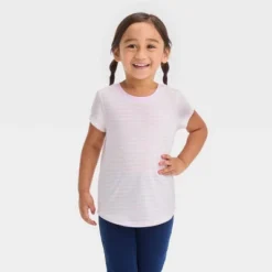 Toddler Girls' 3pk Short Sleeve T-Shirt - Cat & Jack™ Purple/Lavender/Yellow