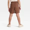 Toddler Boys' Pull-On Woven Shorts - Cat & Jack™ Brown