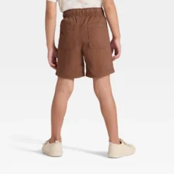 Toddler Boys' Pull-On Woven Shorts - Cat & Jack™ Brown