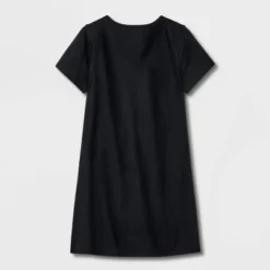 Girls' 2pk Adaptive Short Sleeve Halloween Dress - Cat & Jack™ Black/Pink