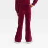 Girls' Cozy Velour Flare Pants - Cat & Jack™