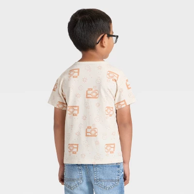 Toddler Boys' Short Sleeve Relaxed T-Shirt - Cat & Jack™ 1 Toddler Boys' Short Sleeve Relaxed T-Shirt - Cat & Jack™