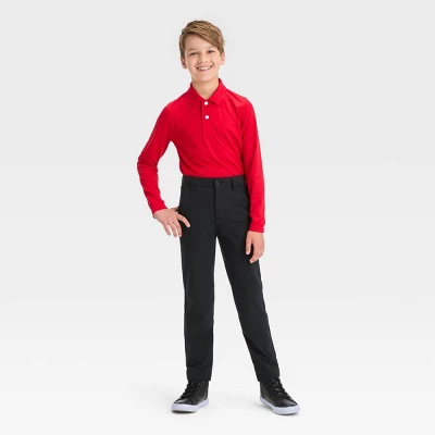 Boys' Regular Fit Quick Dry Uniform Pants - Cat & Jack™ 2 Boys' Regular Fit Quick Dry Uniform Pants - Cat & Jack™ - Image 2