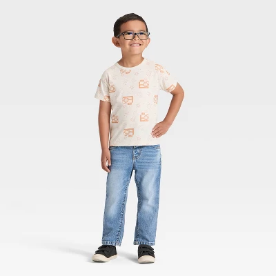 Toddler Boys' Short Sleeve Relaxed T-Shirt - Cat & Jack™ 2 Toddler Boys' Short Sleeve Relaxed T-Shirt - Cat & Jack™ - Image 2