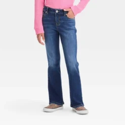 Girls' Mid-Rise Flare Jeans - Cat & Jack™ -Cat & Jack GUEST bc66a013 a66a 41cc 995b 8ec5183c08af
