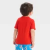 Toddler Boys' Short Sleeve Rash Guard Top - Cat & Jack™ Red