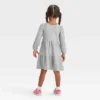 Toddler Girls' Cozy A-Line Dress - Cat & Jack™ Gray