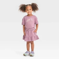 Toddler Girls' Skort Set - Cat & Jack™ Purple -Cat & Jack GUEST cb577eea a5d0 49ad b359 bb85a3e7f1ec