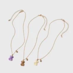 Girls' 3pk BFF Necklace Set - Cat & Jack™