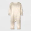 Baby Boys' Henley Cozy Long Sleeve Romper - Cat & Jack™