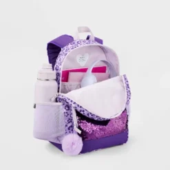 Kids' 16.5" Backpack Leopard Sequin - Cat & Jack™