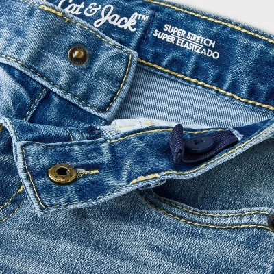 Toddler Boys' 2pk Solid Pants - Cat & Jack™ Light Blue 3 Toddler Boys' 2pk Solid Pants - Cat & Jack™ Light Blue - Image 3